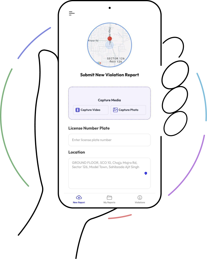 Traffic Eye Submit Report